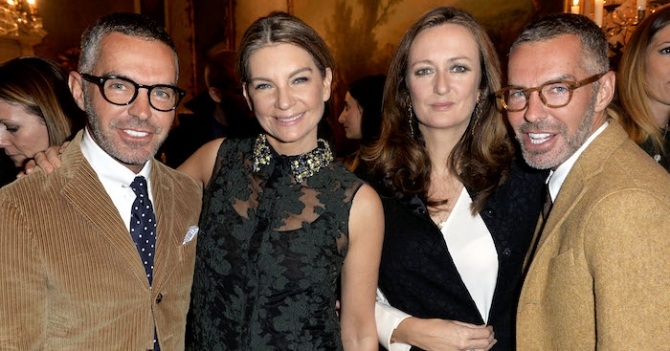 Вечер по случаю запуска журнала Porter в Милане