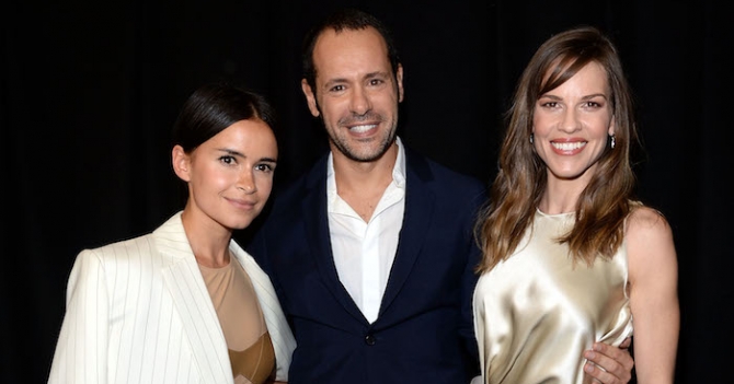 Гости показа Salvatore Ferragamo, осень-зима 2014