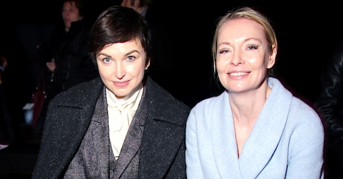 Гости показа Irfé, осень-зима 2014