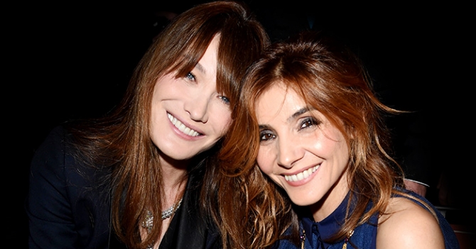 Карла Бруни в Риме на праздновании 130-летия Bvlgari