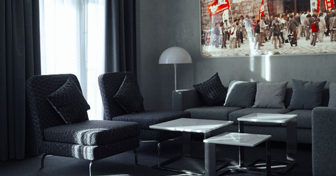 Как ретрофутуризм принес отелю \"СтандАрт\" международную премию за дизайн интерьеров