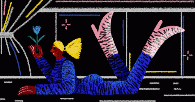 Комикс H&M x Kenzo: цветущие джунгли и мрачный нуар