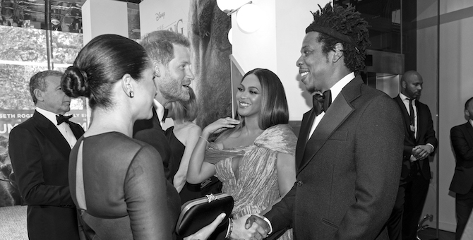 Гости европейской премьеры «Короля Льва» в Лондоне