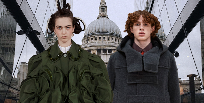 Чем живет британская мода? 7 ярких коллекций с Недели моды в Лондоне сезона осень-зима 2021