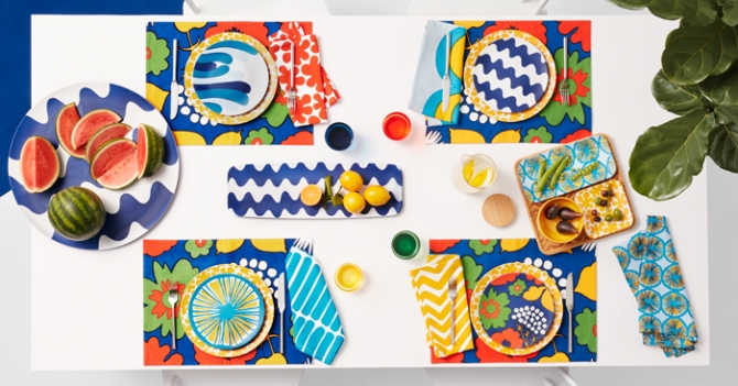 Большая летняя коллекция предметов для отдыха от Marimekko