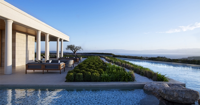 Как стать богатой древнегреческой женой: отель Amanzoe на Пелопоннесе