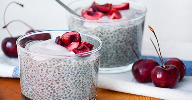 Органический десерт: готовим пудинг из семян чиа