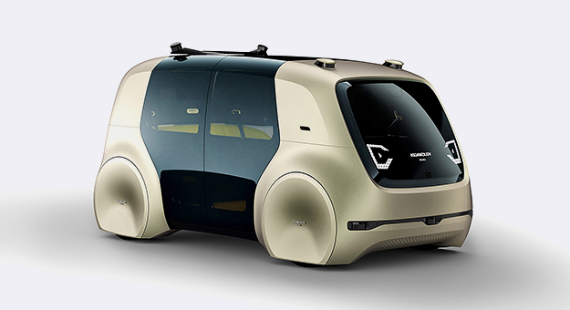 Volkswagen представил беспилотный автомобиль