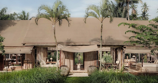 Роскошь без стен и потолков: тентовые виллы Escape Nomade