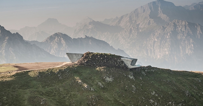 Заха Хадид завершила строительство горного музея