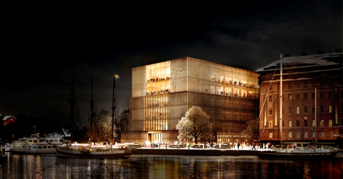 Нобелевский центр в Стокгольме от Дэвида Чипперфильда