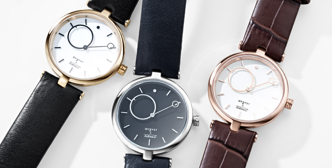 «Ракета» выпустил часы в сотрудничестве с маркой Avgvst. Вот как они выглядят