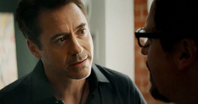 Скарлетт Йоханссон и Роберт Дауни-младший в \"Поваре на колесах\"