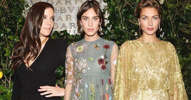 Открытие выставки Bvlgari в Нью-Йорке