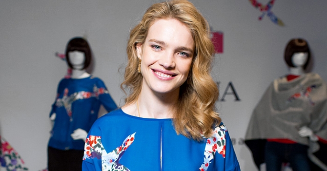 Наталья Водянова представила благотворительный проект \"Мода со смыслом\"