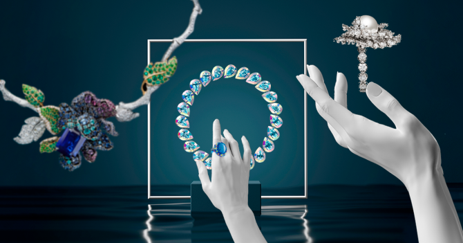 Голограмма, мечты о рае и любимые цветы Диора — в новых коллекциях высокого современного искусства