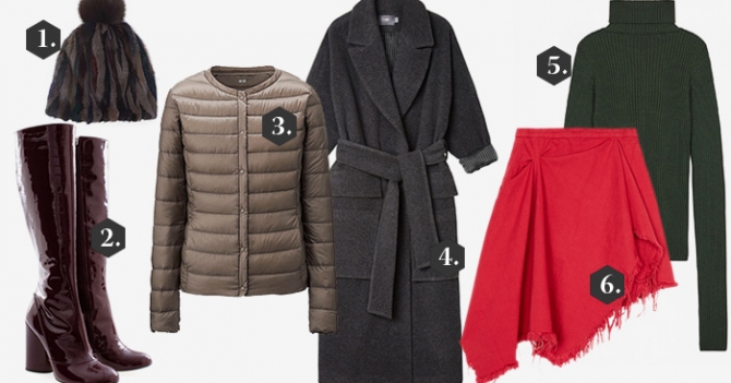 Одна вещь — три образа: пуховик Uniqlo