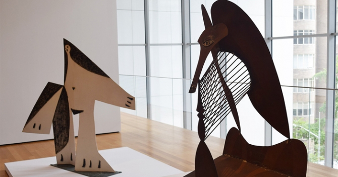 Пикассо и скульптура в Нью-Йоркском музее современного искусства