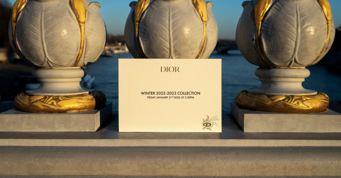 Онлайн-трансляция Dior Men, коллекция осень-зима 2022