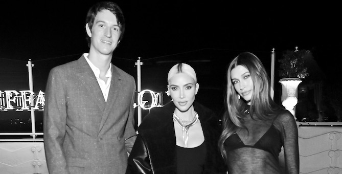 Ким Кардашьян, Хейли Бибер и другие гости ужина Tiffany & Co. в Лос-Анджелесе