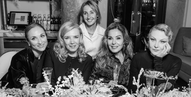 Новогодний ужин Dior в Savva: как это было