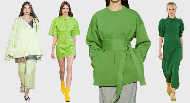 Новый зеленый: как носить цвет 2017 года уже сейчас