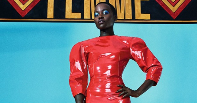 Лупита Нионго на обложке Dazed & Confused