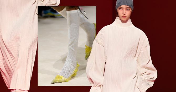 Небрежность во всем и жидкие драгметаллы: Неделя моды осень-зима 2026 в макро- и микротрендах