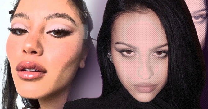 Cow lick eyebrows: тренд на лохматые брови — носим как Чарли XCX, Gabbriette и Дева Кассель