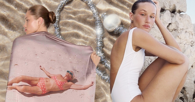 Блестящее бикини и желейные вьетнамки: что носить в купальном сезоне 2025