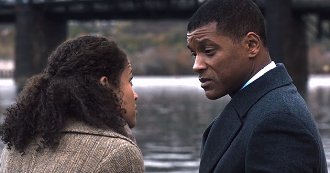 Уилл Смит в трейлере к фильму \"Сотрясение\"