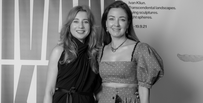 Как прошло открытие выставки Ивана Клюна в Салониках