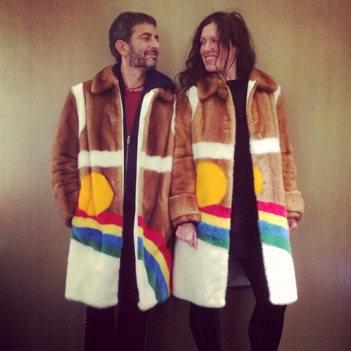 За Марка Джейкобса и Кэти Гранд в Prada весна 2014!