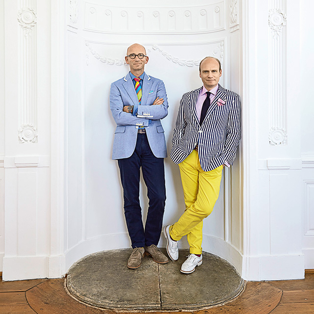 Обратите внимание: дизайнеры Михаэль и Кристиан Зигеры