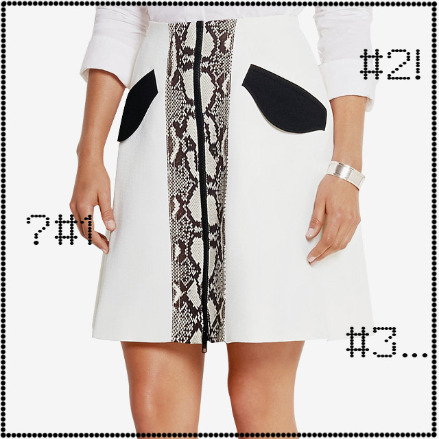 Одна вещь — три образа: юбка-трапеция Carven