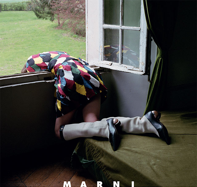 Полутени: рекламная кампания Marni