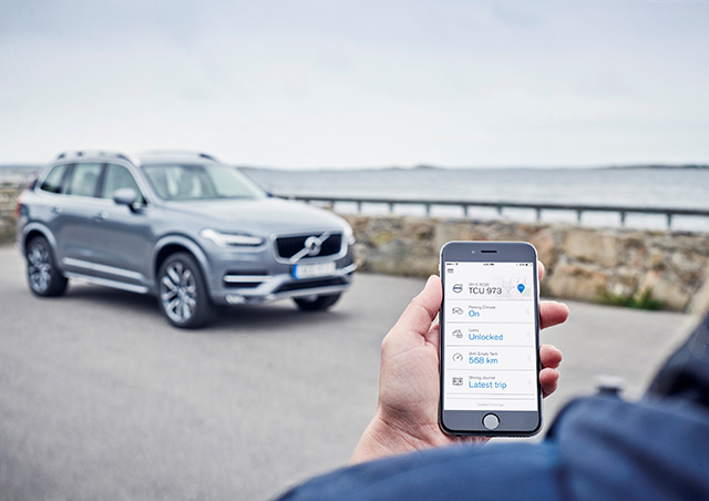 Обновленная версия приложения Volvo On Call