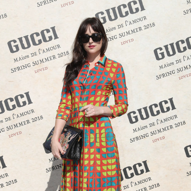 Гости показа Gucci в Милане