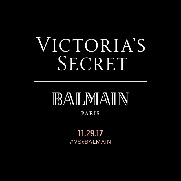Balmain запускает коллаборацию с Victoria’s Secret