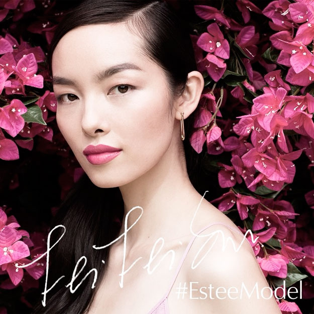 Модель из Китая стала международным лицом Estée Lauder