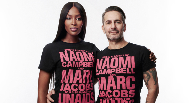 Наоми Кэмпбелл и Марк Джейкобс выпустили благотворительную коллекцию