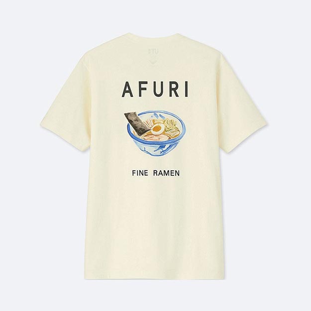 Uniqlo выпустил коллекцию футболок в честь культовых кафе-раменных