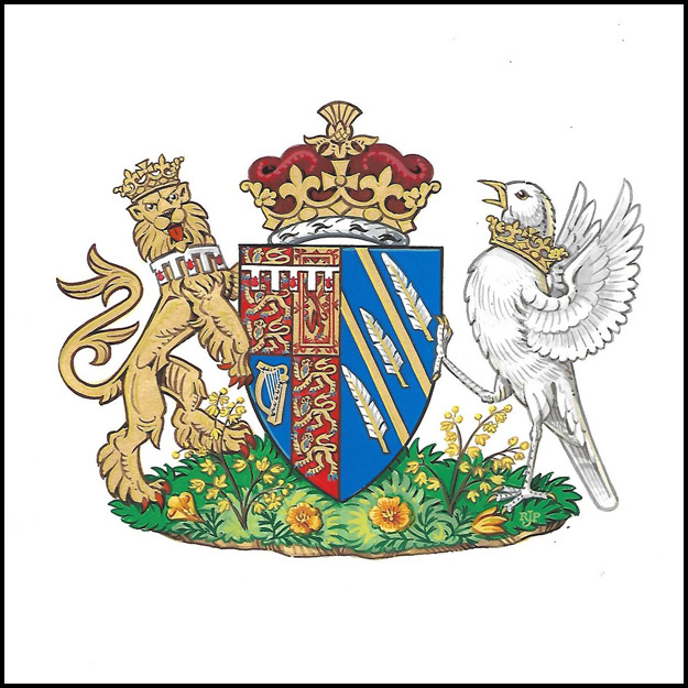 Меган Маркл получила от Елизаветы II свой собственный герб