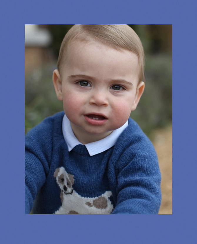 Кейт Миддлтон и принц Уильям показали новые фотографии принца Луи