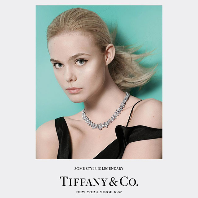 Первая кампания Грейс Коддингтон для Tiffany & Co.