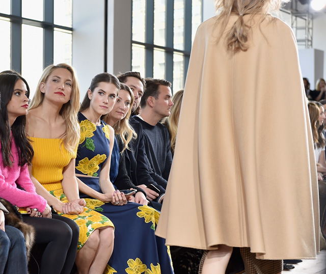 Гости показа Michael Kors, осень-зима 2015
