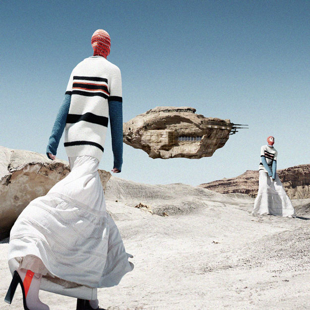 Инопланетяне исследуют американские пустоши в новой кампании Calvin Klein