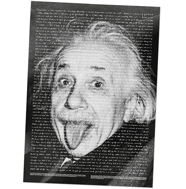 Почерк Эйнштейна превратят в шрифт