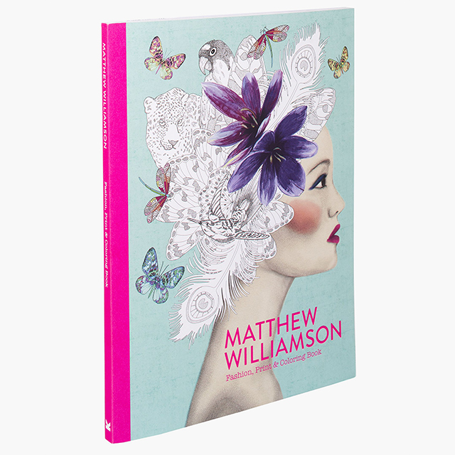 Мэттью Уильямсон выпустил раскраску с фирменными принтами