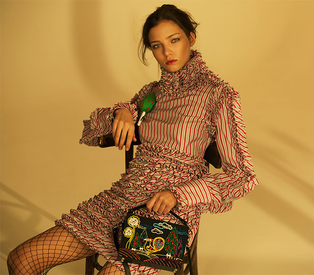 Алеся Кафельникова в новой кампании Alexander Arutynov